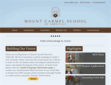 Tablet Screenshot of mceschool.org